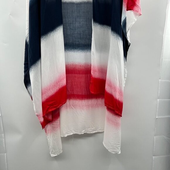 Maurices Women's Open Front Multicolor Striped Lightweight Cardigan One Size NEW - Picture 6 of 9